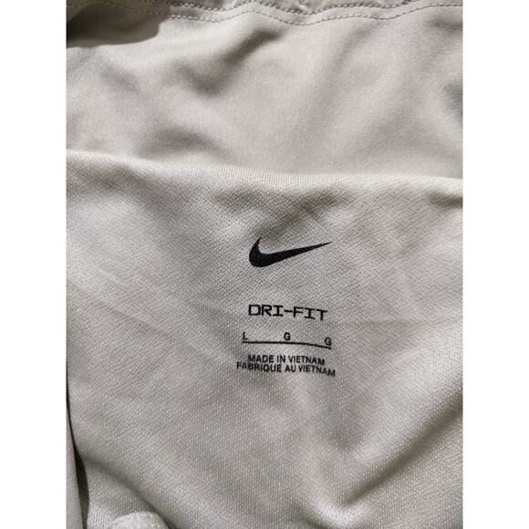 Nike womens Dri-fit running olive green mesh shorts size L - Picture 11 of 12